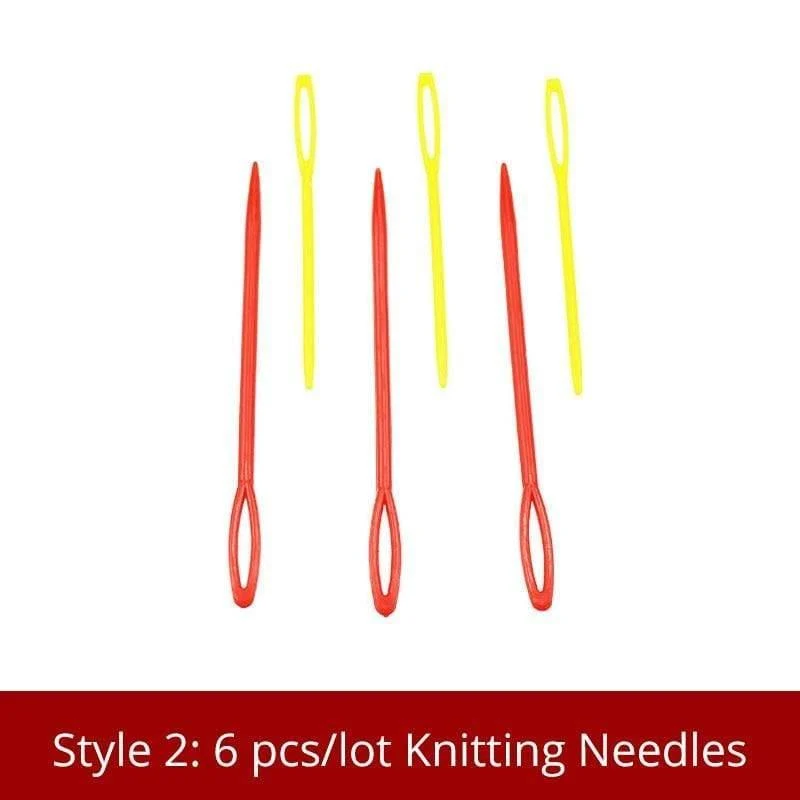 35 Stile Nähzubehör für Häkelnadeln und Stricknadeln, DIY-Nadeln, Kunsthandwerk, Weben mit Maschenmarkierern, Nähwerkzeuge