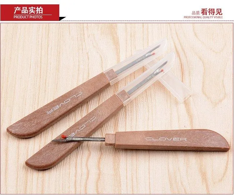 2019 New Clover Lot Stahl Kunststoffgriff Craft Fadenschneider Naht Ripper Stich Unpicker Needle Arts Nähwerkzeuge zum Nähen