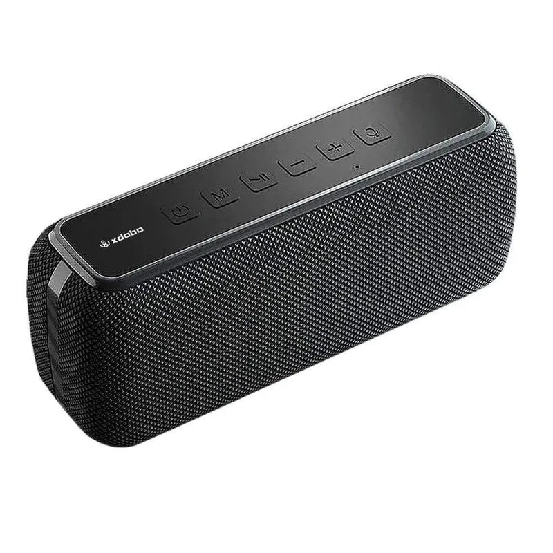 Tragbare 60-W-Bluetooth-Lautsprecher mit drahtlosem Subwoofer IPX5 Wasserdichter TWS 15H-Spielzeit Voice Assistant Extra Bass
