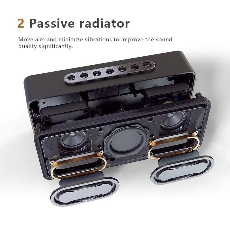 SoundBox XL Tragbarer drahtloser Bluetooth-Lautsprecher Dual-Treiber 3D Stereo Bold Bass Drahtloser Lautsprecher TF AUX USB