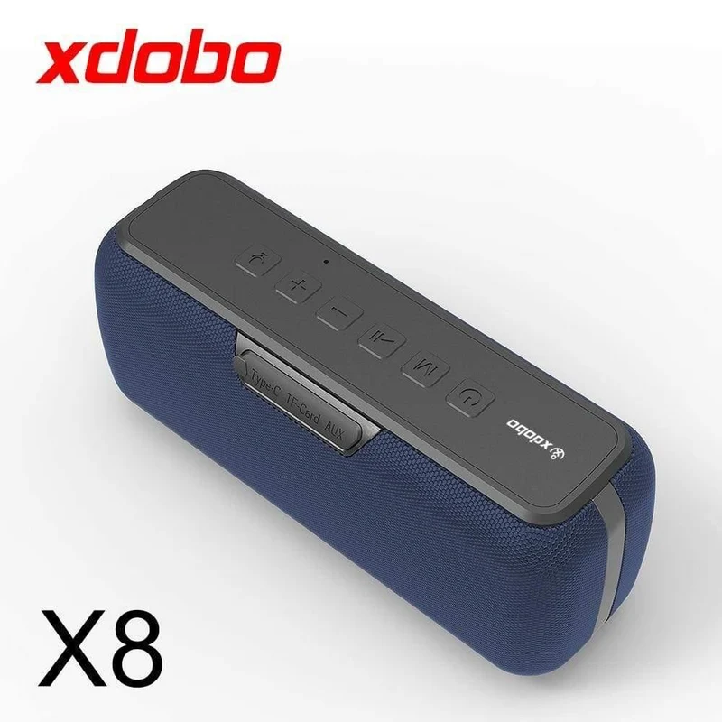 Tragbarer 60-W-Bluetooth-Lautsprecher Voice Assistant Column-Lautsprecher mit Deep Bass Soundbar-Subwoofer IPX5 Typ C Wasserdicht
