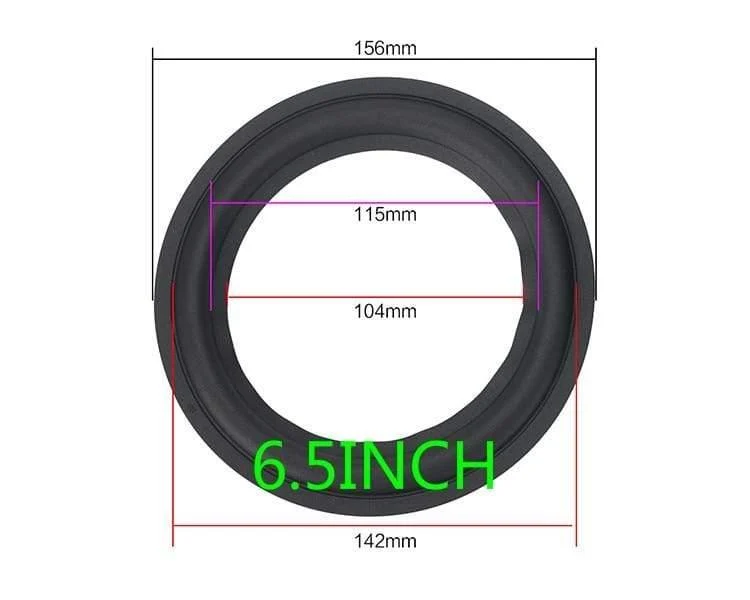Lautsprecher Gummi Surround Reparatur 3 Zoll 4 Zoll 5 Zoll 6.5 8 Zoll Lautsprecher Subwoofer Zubehör Allgemeine Faltkante Diy