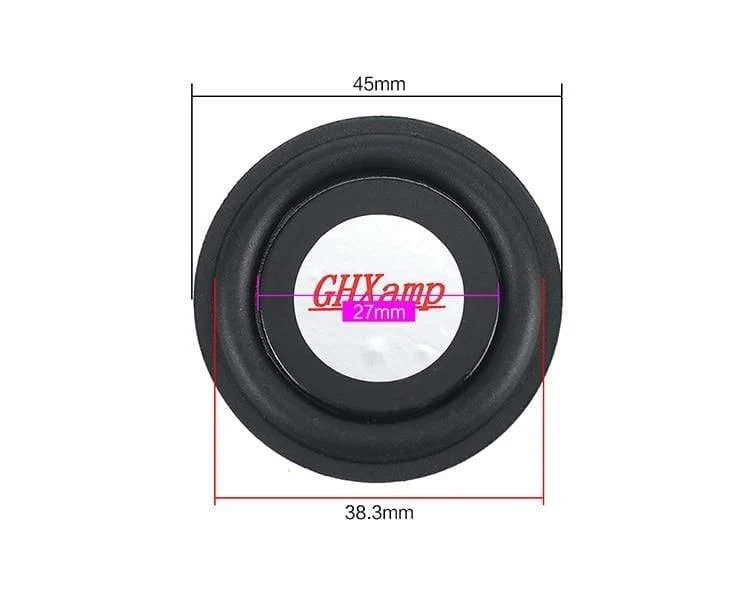 Gummibass-Kühler Passiver Kühlerlautsprecher Tieftöner-Vibrationsmembran 30.5 mm 40 mm 50 mm 75 mm 85 mm NEU 2 STÜCKE