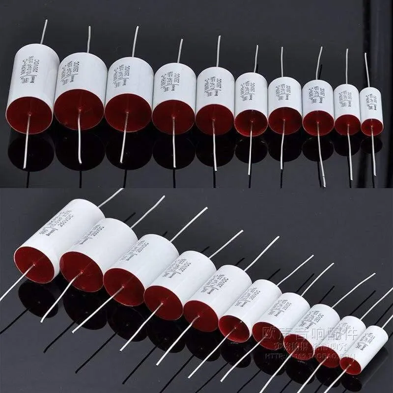 1-5Pcs Audiophiler Axial Polypropylen MKP 250V 0.22uF-3.3uF Alle Serien HIFI DIY Höhenkondensator Für Lautsprecher Auto Hupen Teiler
