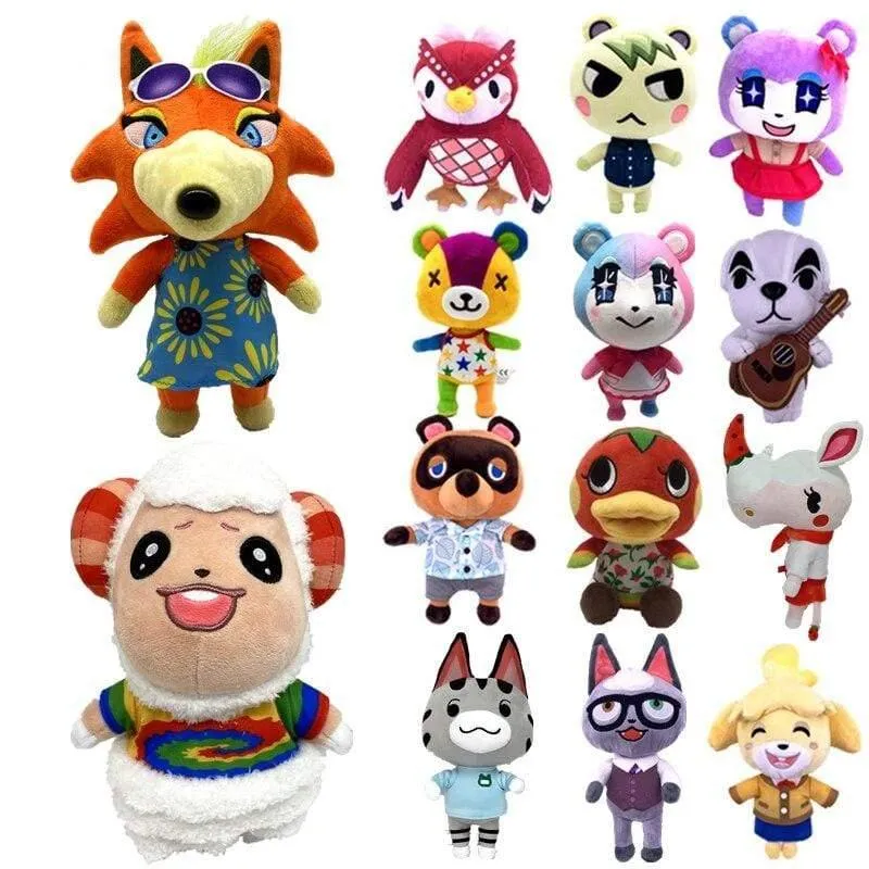 Original Animal Crossing Plüsch Cartoon Raymond KK Cartoon Figur Puppe Weiche Angefüllte Give Away Amiibo Karte Kinder Geschenk Spielzeug