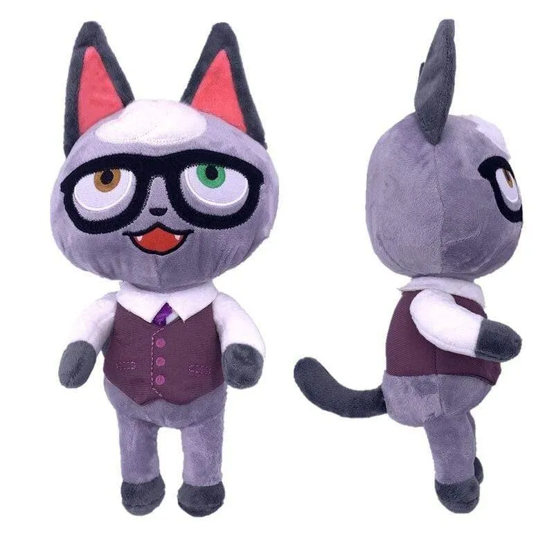 Original Animal Crossing Plüsch Cartoon Raymond KK Cartoon Figur Puppe Weiche Angefüllte Give Away Amiibo Karte Kinder Geschenk Spielzeug