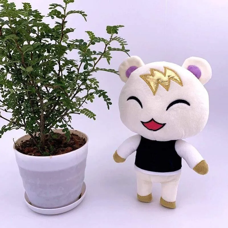 Original Animal Crossing Plüsch Cartoon Raymond KK Cartoon Figur Puppe Weiche Angefüllte Give Away Amiibo Karte Kinder Geschenk Spielzeug