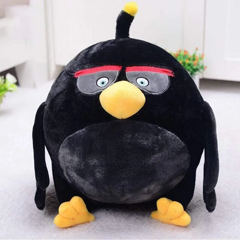 Schönes Plüschtier mit Vögeln, Red Chuck Bomb, Bad Piggies, Plüsch, süßes Stofftier, Weihnachtsgeschenke für Kinder, Kindergeburtstagsgeschenk