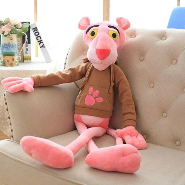 55-145cm Hochwertige große Babyspielzeug Spielzeug Niedlich Naughty Pink Panther Plüsch Gefülltes Puppenspielzeug Home Decor Girl Kawaii Geschenk