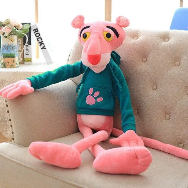 55-145cm Hochwertige große Babyspielzeug Spielzeug Niedlich Naughty Pink Panther Plüsch Gefülltes Puppenspielzeug Home Decor Girl Kawaii Geschenk