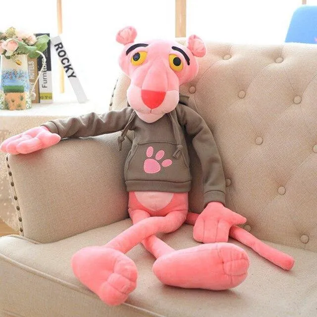 55-145cm Hochwertige große Babyspielzeug Spielzeug Niedlich Naughty Pink Panther Plüsch Gefülltes Puppenspielzeug Home Decor Girl Kawaii Geschenk