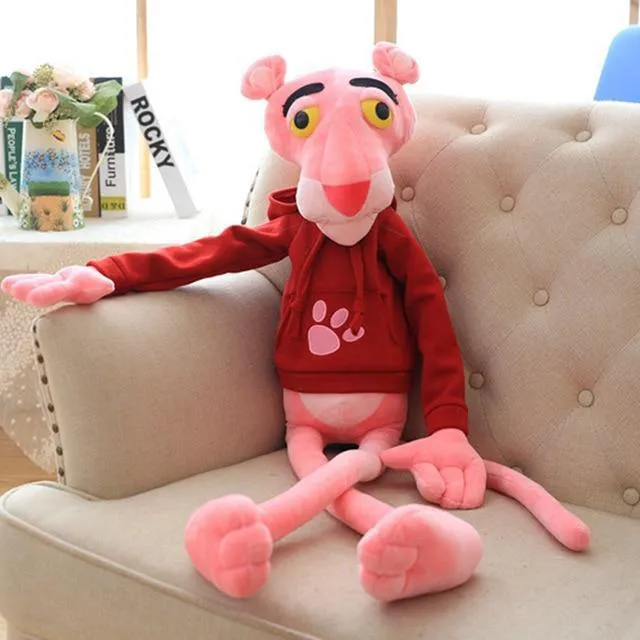 55-145cm Hochwertige große Babyspielzeug Spielzeug Niedlich Naughty Pink Panther Plüsch Gefülltes Puppenspielzeug Home Decor Girl Kawaii Geschenk