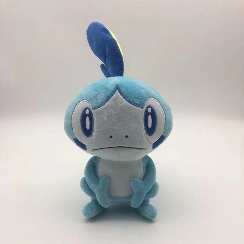 Sobble Scorbunny Grookey Yamper Zacian Cartoon Elf Figur Plüsch weiches Stofftier Sammlung Spielzeug für Kinder Weihnachtsgeschenk