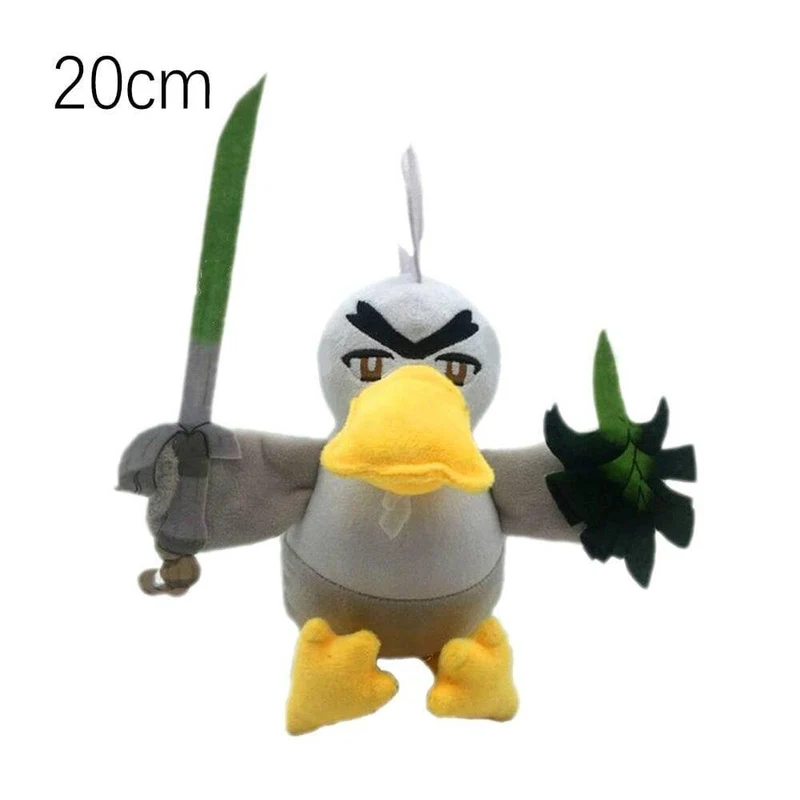 Sobble Scorbunny Grookey Yamper Zacian Cartoon Elf Figur Plüsch weiches Stofftier Sammlung Spielzeug für Kinder Weihnachtsgeschenk