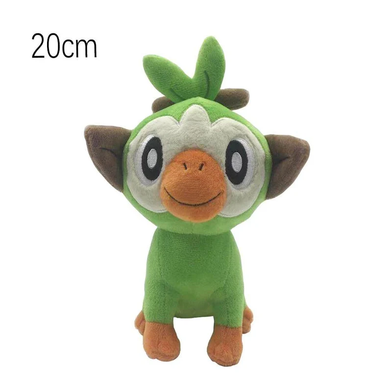 Sobble Scorbunny Grookey Yamper Zacian Cartoon Elf Figur Plüsch weiches Stofftier Sammlung Spielzeug für Kinder Weihnachtsgeschenk