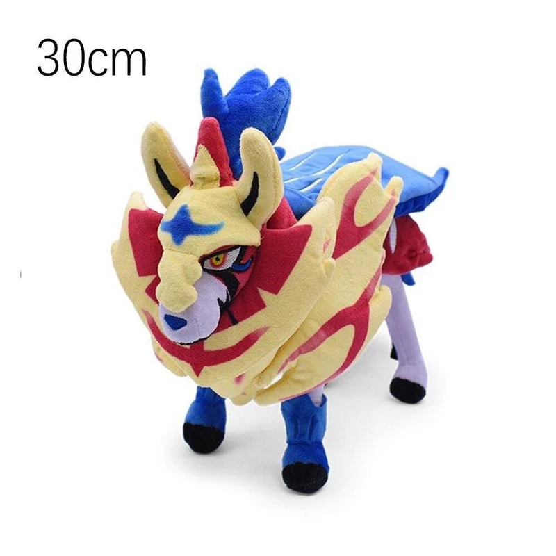 Sobble Scorbunny Grookey Yamper Zacian Cartoon Elf Figur Plüsch weiches Stofftier Sammlung Spielzeug für Kinder Weihnachtsgeschenk