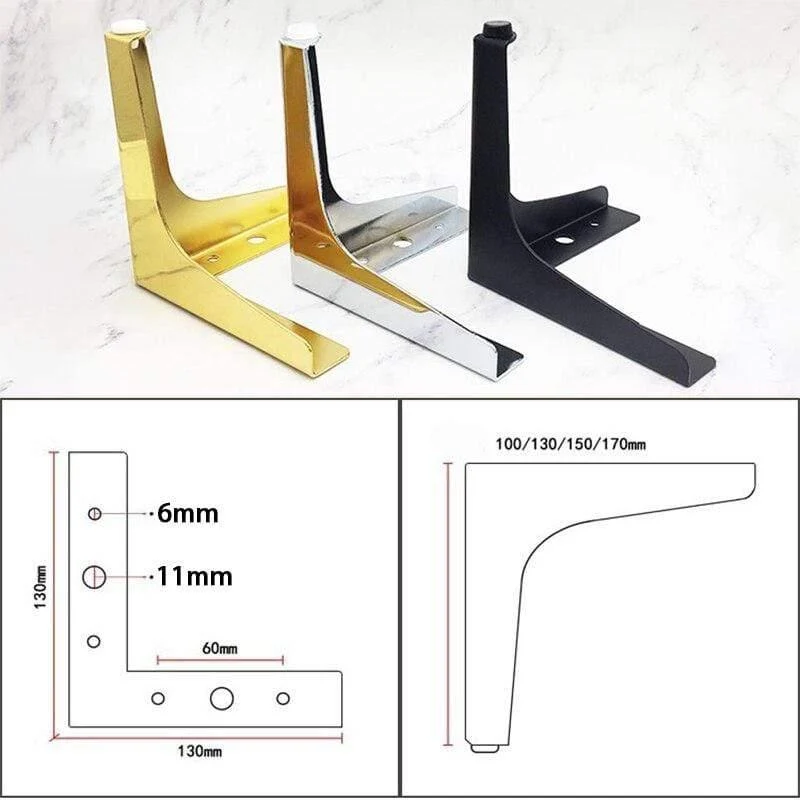 4 Teile/satz Carving TV Schrank Sitz Sofa Haarnadel Tisch Beine Eisen Beine Für Tisch Home Zubehör Einfache Moderne Möbel Draht beine