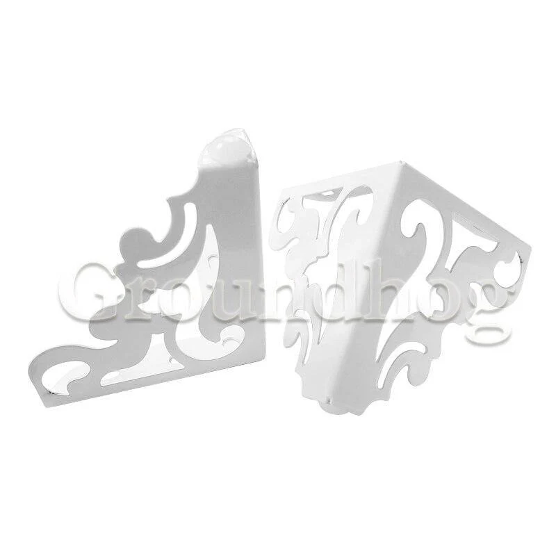 4St. / Set Metall Polierte Sofastuhlbeine 15 / 12cm Modern Hollow Patten Tischschrank Bettfüße Möbelzubehör