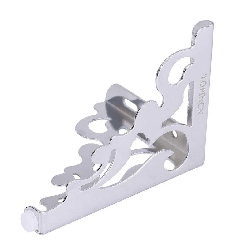 4St. / Set Metall Polierte Sofastuhlbeine 15 / 12cm Modern Hollow Patten Tischschrank Bettfüße Möbelzubehör