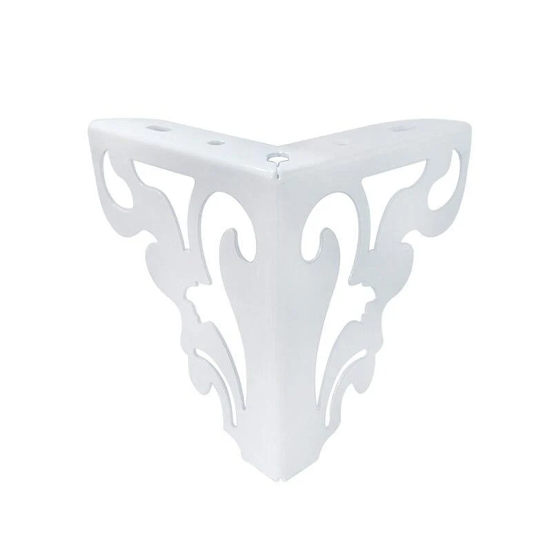 4St. / Set Metall Polierte Sofastuhlbeine 15 / 12cm Modern Hollow Patten Tischschrank Bettfüße Möbelzubehör