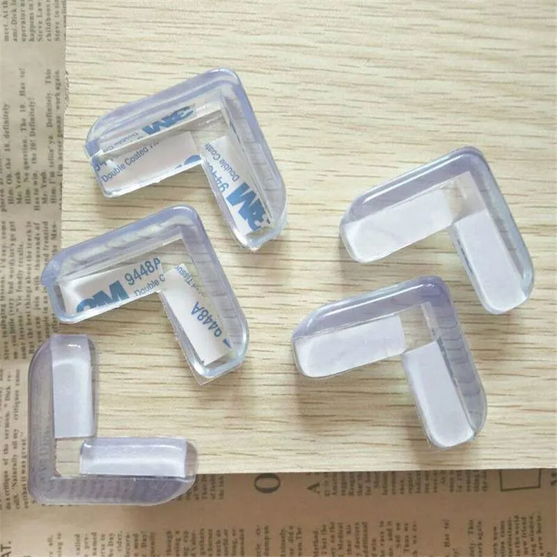 4Pcs Kinder Baby Sicherheit Silikon Protector Tisch Ecke Kantenschutz Abdeckung Kind Antikollision Kantenschutz Möbel Zubehör