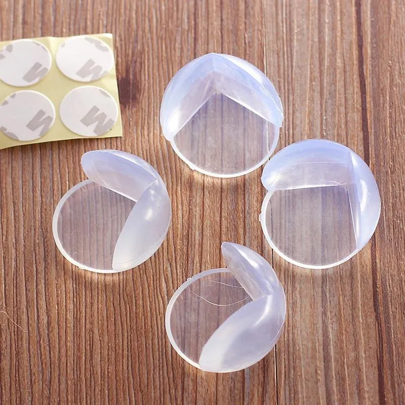 4Pcs Kinder Baby Sicherheit Silikon Protector Tisch Ecke Kantenschutz Abdeckung Kind Antikollision Kantenschutz Möbel Zubehör