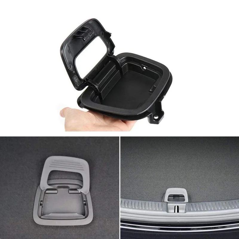 Kofferraummatte Bodengriffabdeckung für Mercedes Benz E-Klasse CLS W213 W238 W257 201–2021, hinterer Gepäckgriff, schwarz