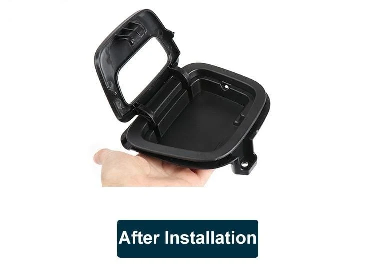 Kofferraummatte Bodengriffabdeckung für Mercedes Benz E-Klasse CLS W213 W238 W257 201–2021, hinterer Gepäckgriff, schwarz