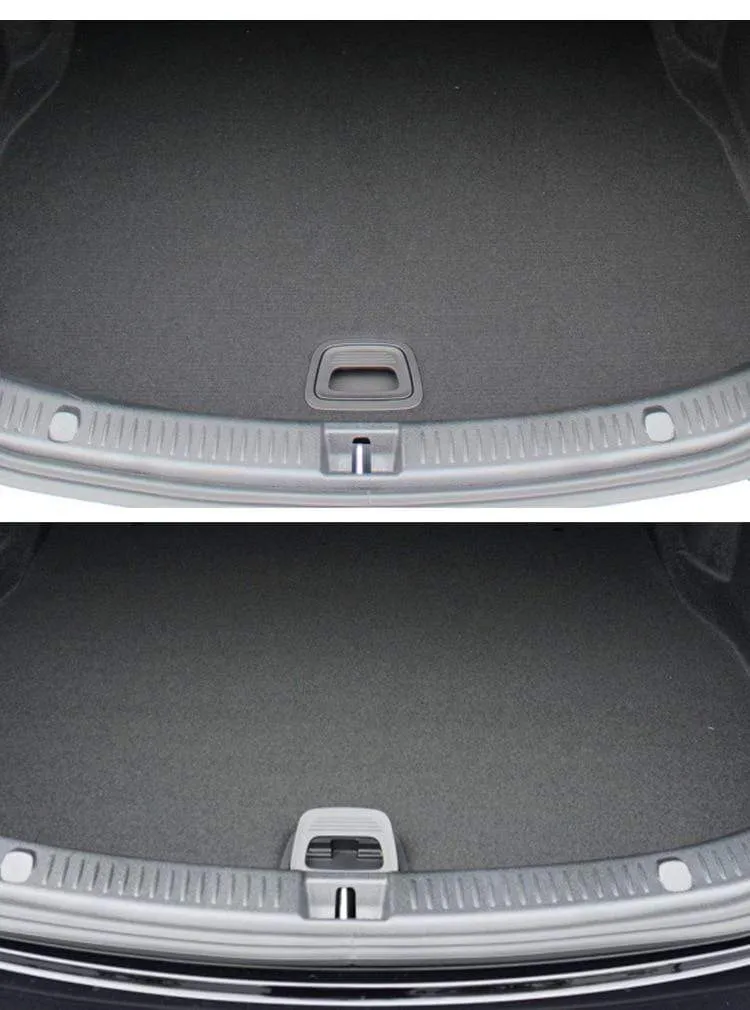 Kofferraummatte Bodengriffabdeckung für Mercedes Benz E-Klasse CLS W213 W238 W257 201–2021, hinterer Gepäckgriff, schwarz