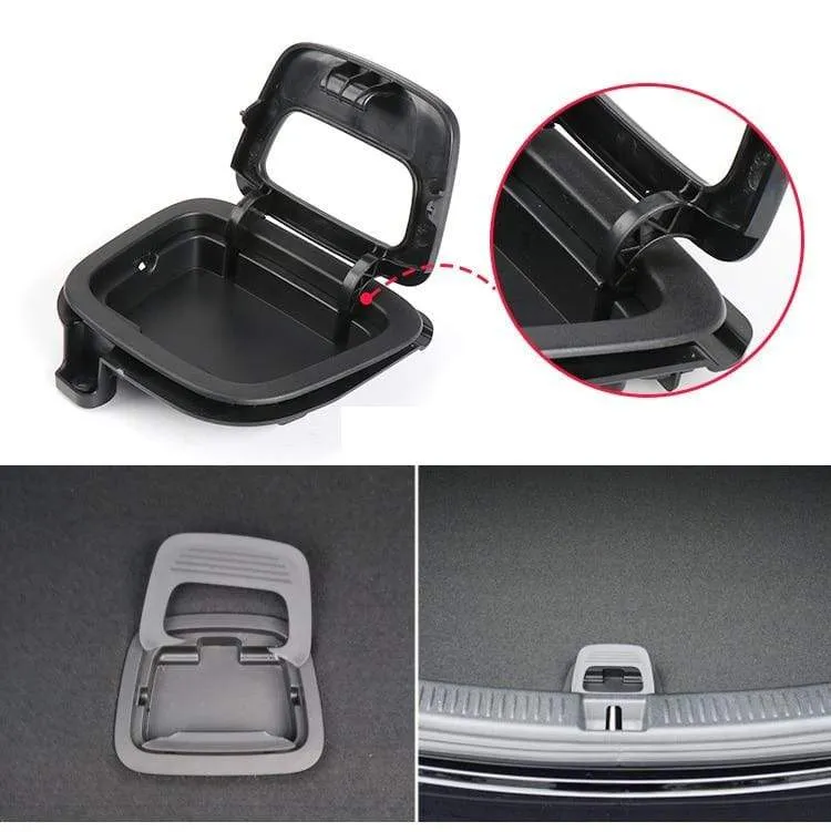 Kofferraummatte Bodengriffabdeckung für Mercedes Benz E-Klasse CLS W213 W238 W257 201–2021, hinterer Gepäckgriff, schwarz