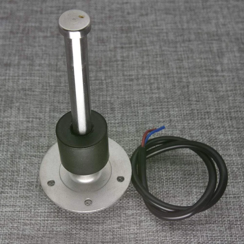 Digitales 0-190 Ohm Wasserstandsmessgerät 52 mm Wassertank-Füllstandsanzeige mit Wasserstandssensor-Sendeeinheit für Yacht 100–500 mm