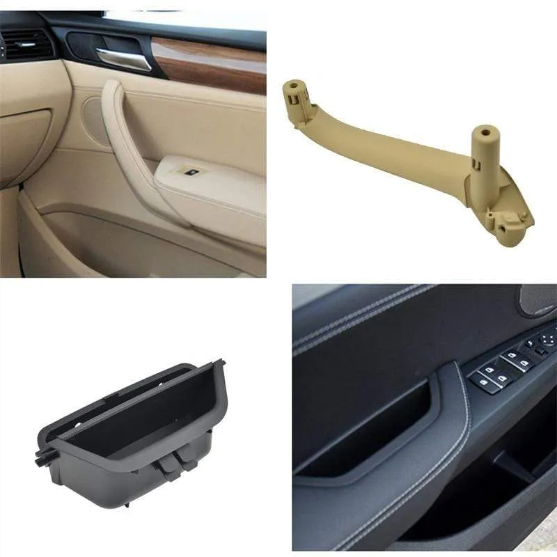 Auto Links Rechts Innentürgriff Innentürverkleidung Griffverkleidung für BMW X3 X4 F25 F26 2010-2017 ziehen