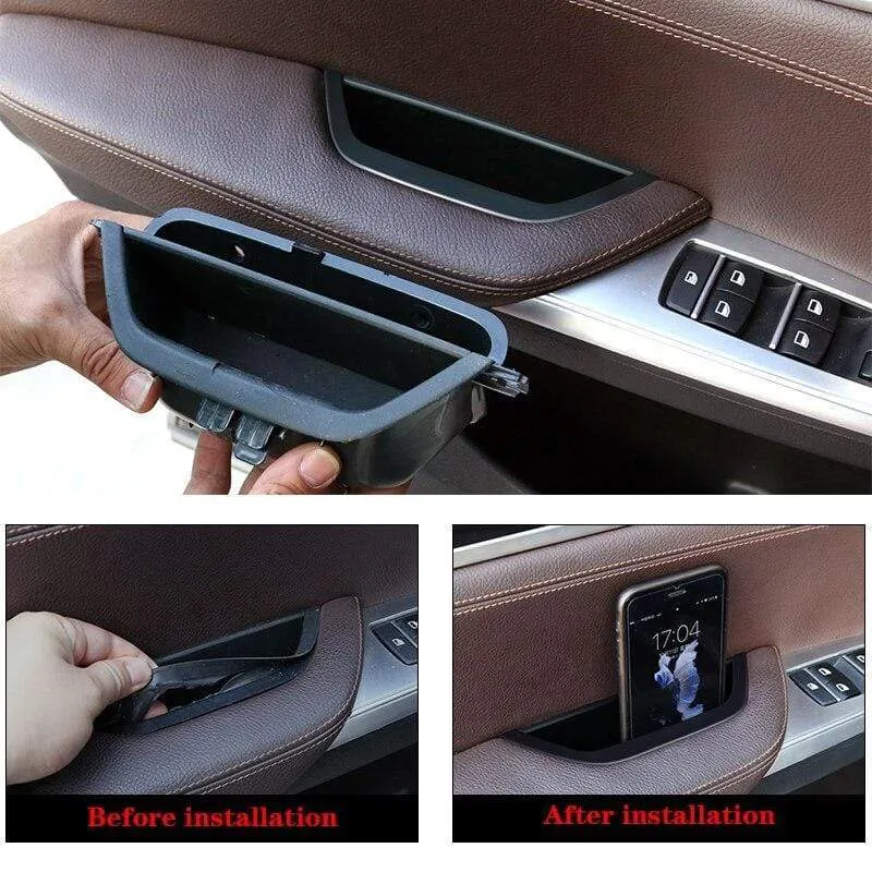 Auto Links Rechts Innentürgriff Innentürverkleidung Griffverkleidung für BMW X3 X4 F25 F26 2010-2017 ziehen