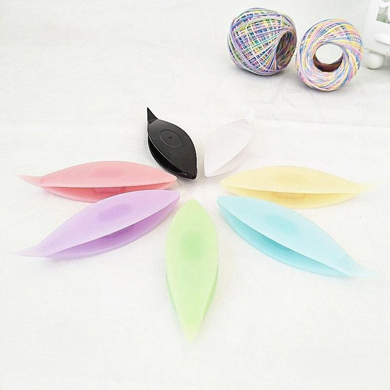 LMDZ 5pcs / Set Plastic Tatting Shuttle Tool für die Spitzenherstellung DIY Craft Tatting Nähzubehör Tatting Lace Shuttle Hand Art