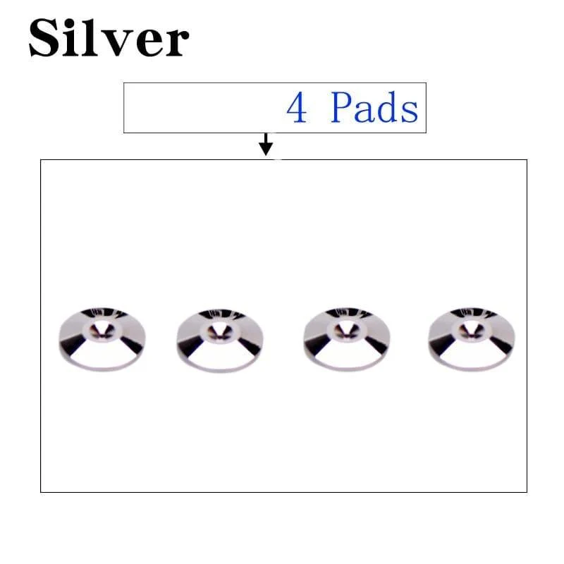 HIFIDIY LIVE 4 Sets oder 4 PCS Lautsprecher Stand Füße Fuß Pad Reinem Kupfer Silber Lautsprecher Box Spikes Kegel Boden fuß Nagel M28 * 26