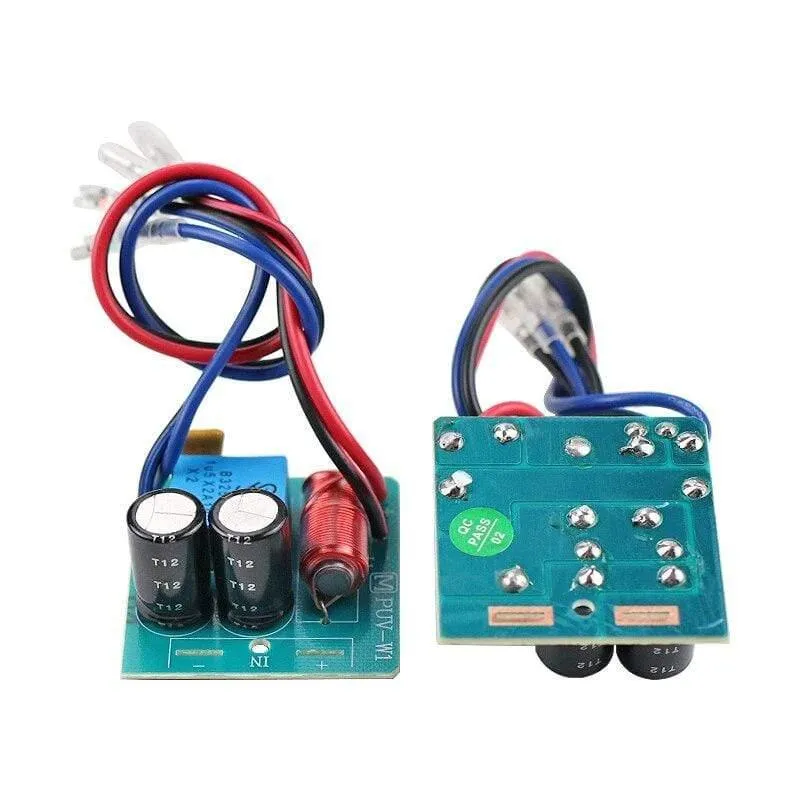 60W 2-Wege-Crossover-Lautsprecher Bass-Hochtöner Frequenzteiler Für 2-4-Zoll-Lautsprecher Filter Musik Sound 2800-3200Hz 2PCS