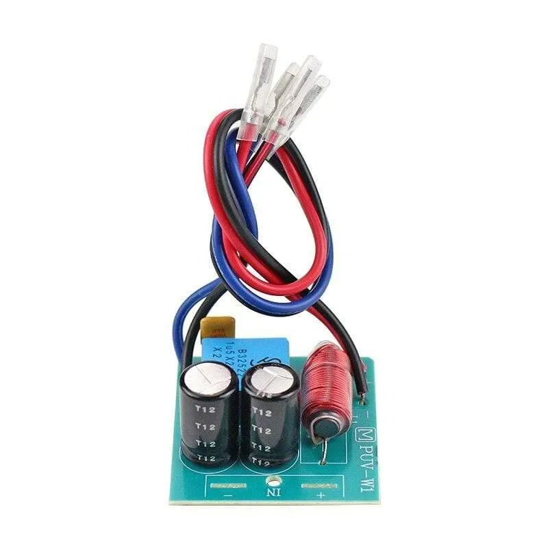 60W 2-Wege-Crossover-Lautsprecher Bass-Hochtöner Frequenzteiler Für 2-4-Zoll-Lautsprecher Filter Musik Sound 2800-3200Hz 2PCS