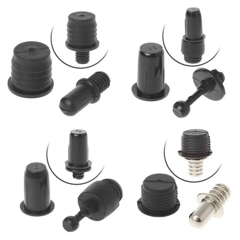10 Paare DIY Audio-Lautsprecherschnallen Kunststoffkugelbuchse Grillführungen Peg Kit Lautsprechergrill Peg