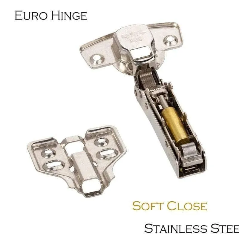 KeenKee Schrank Schrank usw. Möbel Türscharniere Edelstahl Hydrolipumpe Soft Close Hochleistungs-Euro-Scharnier