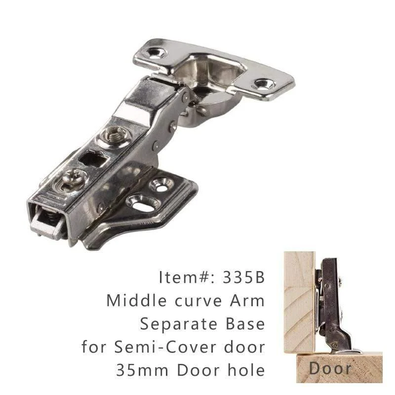 KeenKee Schrank Schrank usw. Möbel Türscharniere Edelstahl Hydrolipumpe Soft Close Hochleistungs-Euro-Scharnier