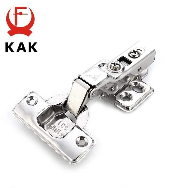 Scharnier der C-Serie aus Edelstahl, hydraulische Scharniere, Dämpferpuffer, Soft-Close für Schrankmöbel, Hardware