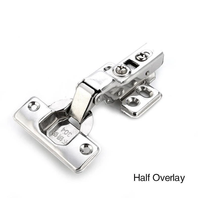 Scharnier der C-Serie aus Edelstahl, hydraulische Scharniere, Dämpferpuffer, Soft-Close für Schrankmöbel, Hardware