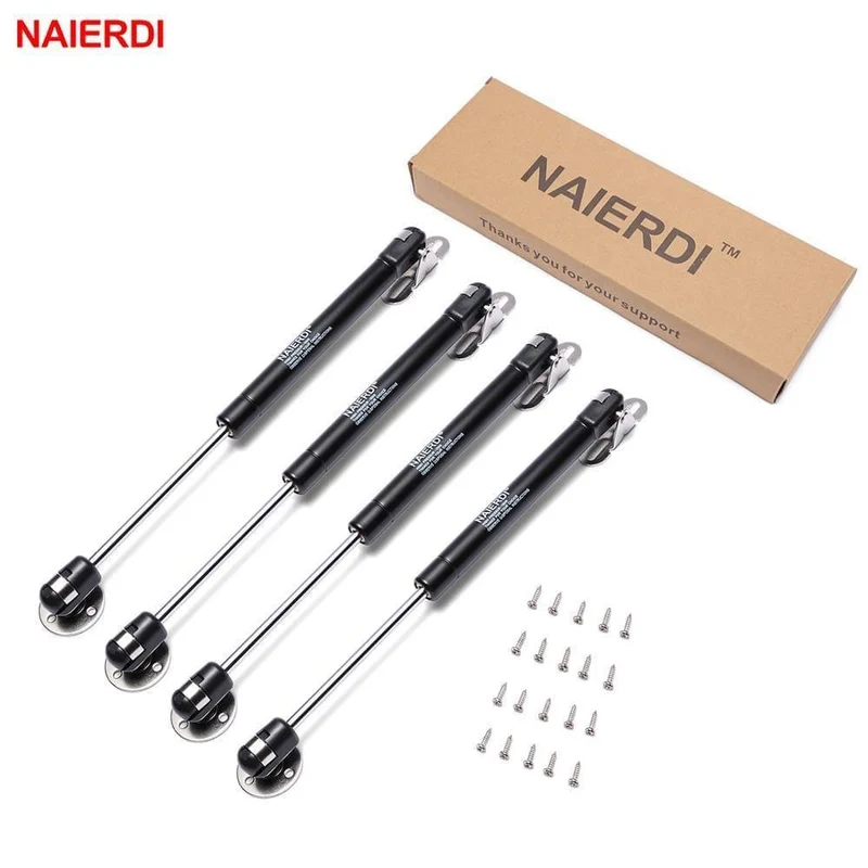 4PCS 10-15KG Möbel Gas Frühling Scharniere Küche Schrank Schrank Hydraulische Scharnier Tür Strebe Deckel Unterstützung box Hardware