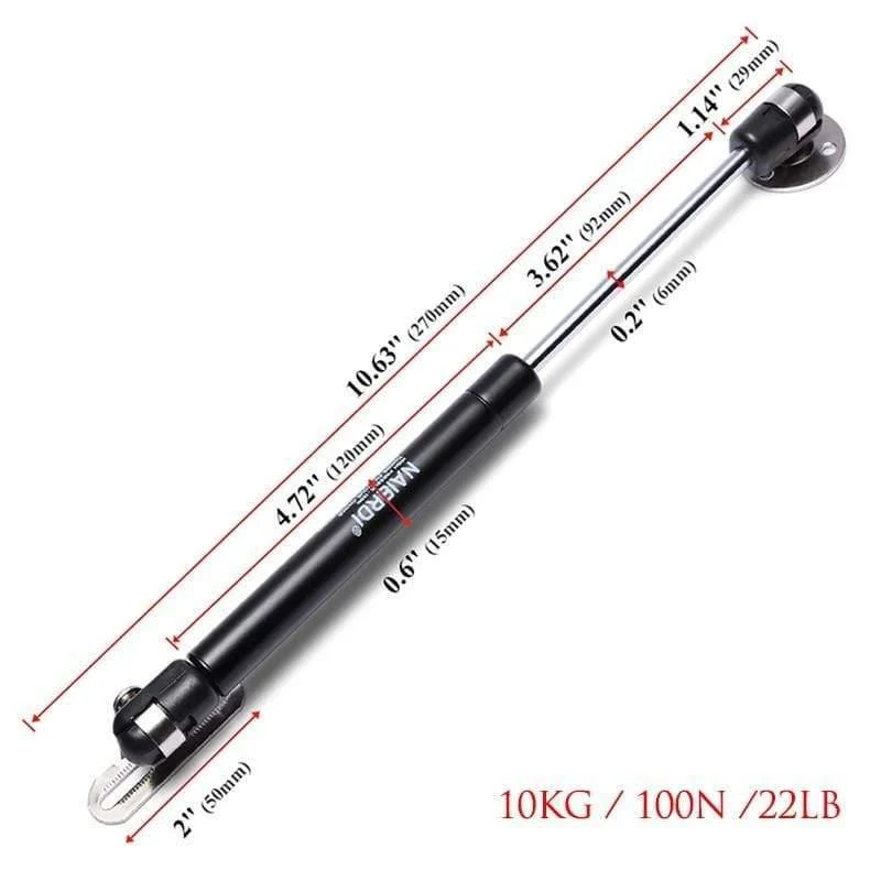 4PCS 10-15KG Möbel Gas Frühling Scharniere Küche Schrank Schrank Hydraulische Scharnier Tür Strebe Deckel Unterstützung box Hardware