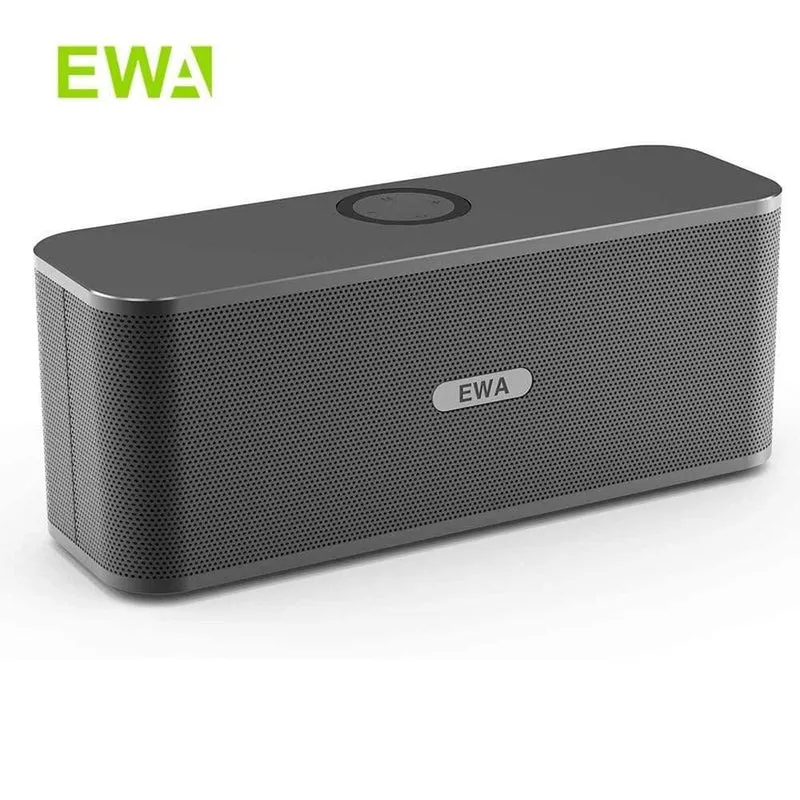 EWA W300 Bluetooth-Lautsprecher 2 * 6W-Treiber Lauter Stereoklang 4000mAh Akku Drahtloser tragbarer Lautsprecher für Partys im Freien