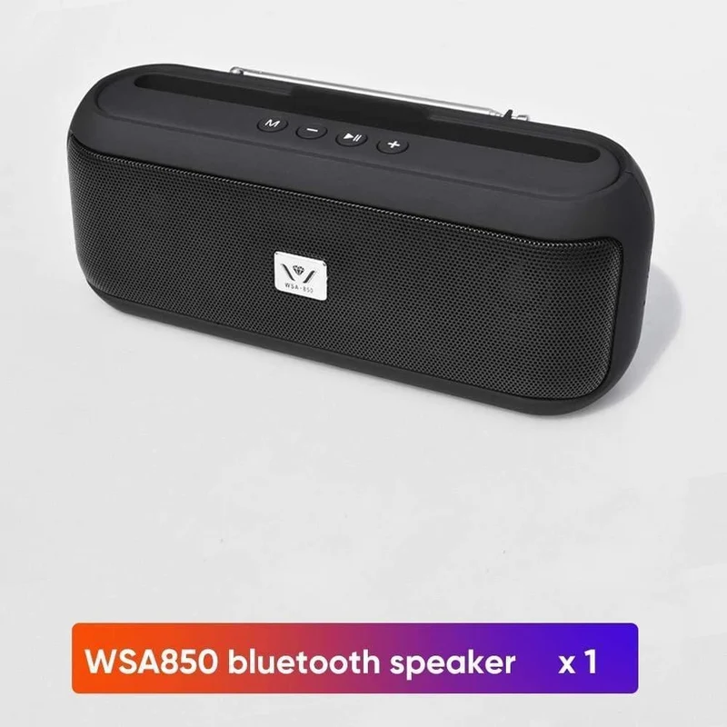 Radio Bluetooth Lautsprecher Stereo Wireless Säule 10W Mit Unterstützung für FM-Telefonhalter BT 5.0 TWS Tragbare Lautsprecher