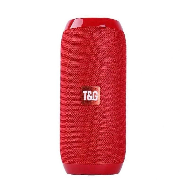 Wasserdichter Bluetooth-Lautsprecher Tragbare drahtlose Lautsprecher Subwoofer Außenlautsprecher Stereo-Musik Surround TF FM-Radio Mit Mikrofon