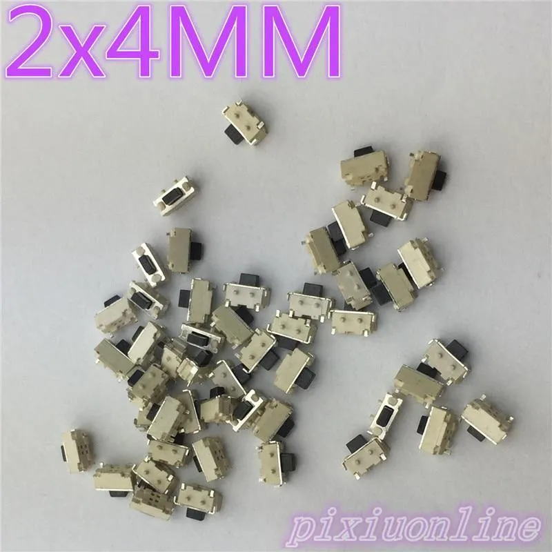 G72Y Hohe Qualität 50 stücke SMT 2x4 MM 2 PIN Tactile Tact Push Button Micro Schalter G72 Selbst-reset Momentary
