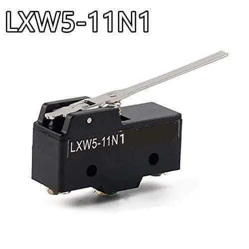 LXW5-11N1 Mikro-Endschalter, langer Hebelarm, SPDT, Schnappschalter, wasserdicht, verhindert Öl, umweltfreundlich