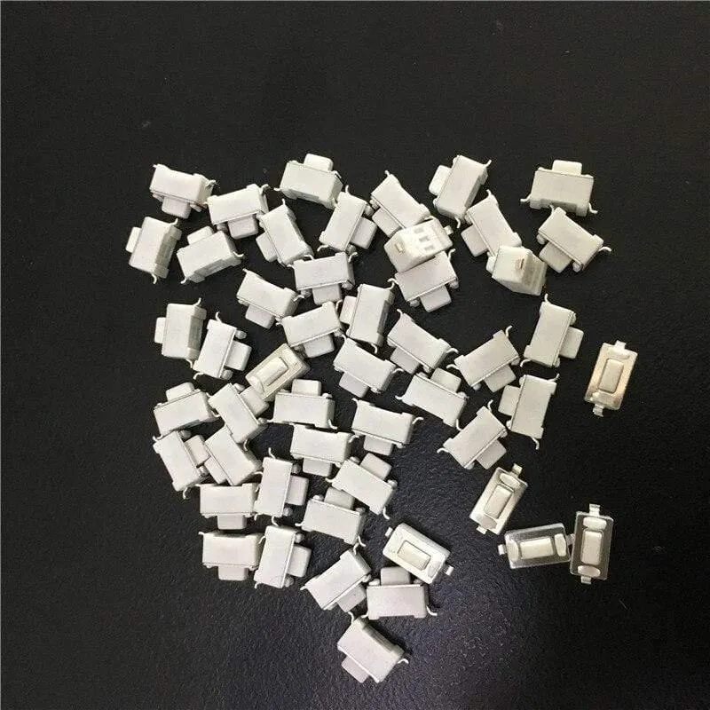 50PC YT2030Y 3*6*5 5.0 H Weiß Touch Schalter SMD Taste 3*6*5mm füße Mini Micro Schalter Wenig Drücken 2 Zwei Füße Pin Auf Verkauf